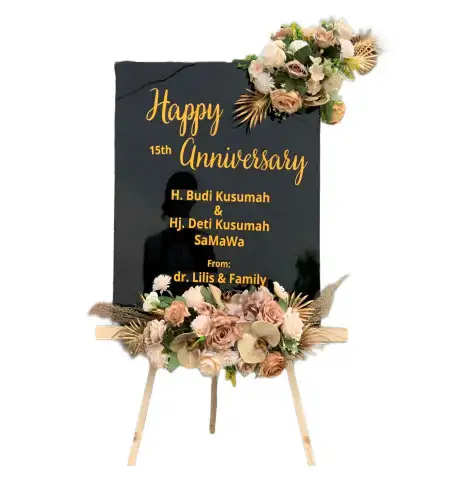 Papan Bunga Akrilik Bintan